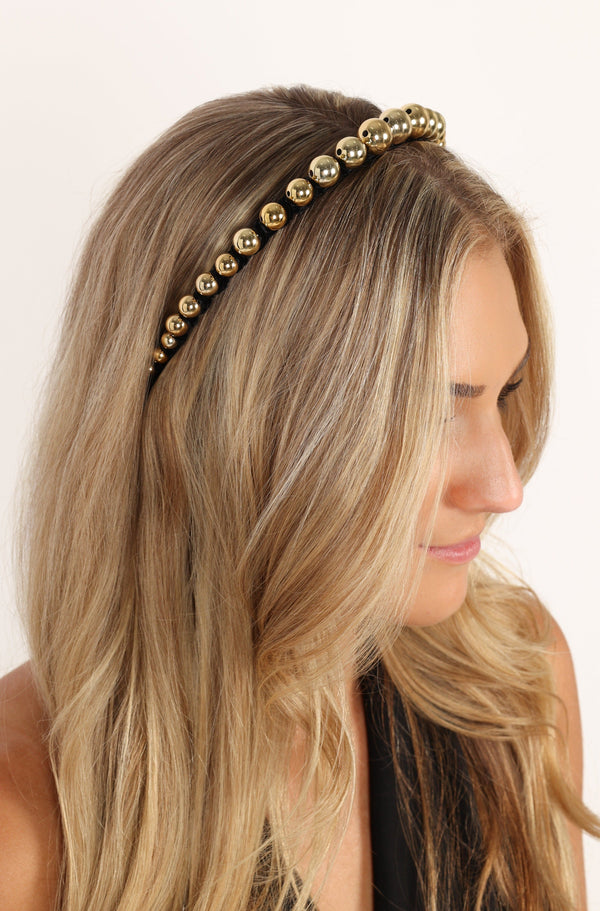 ACCESSORIES @Cirque Headband - Gold