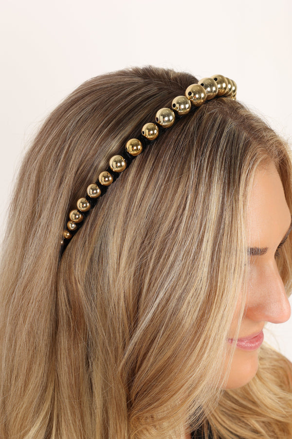 ACCESSORIES @Cirque Headband - Gold