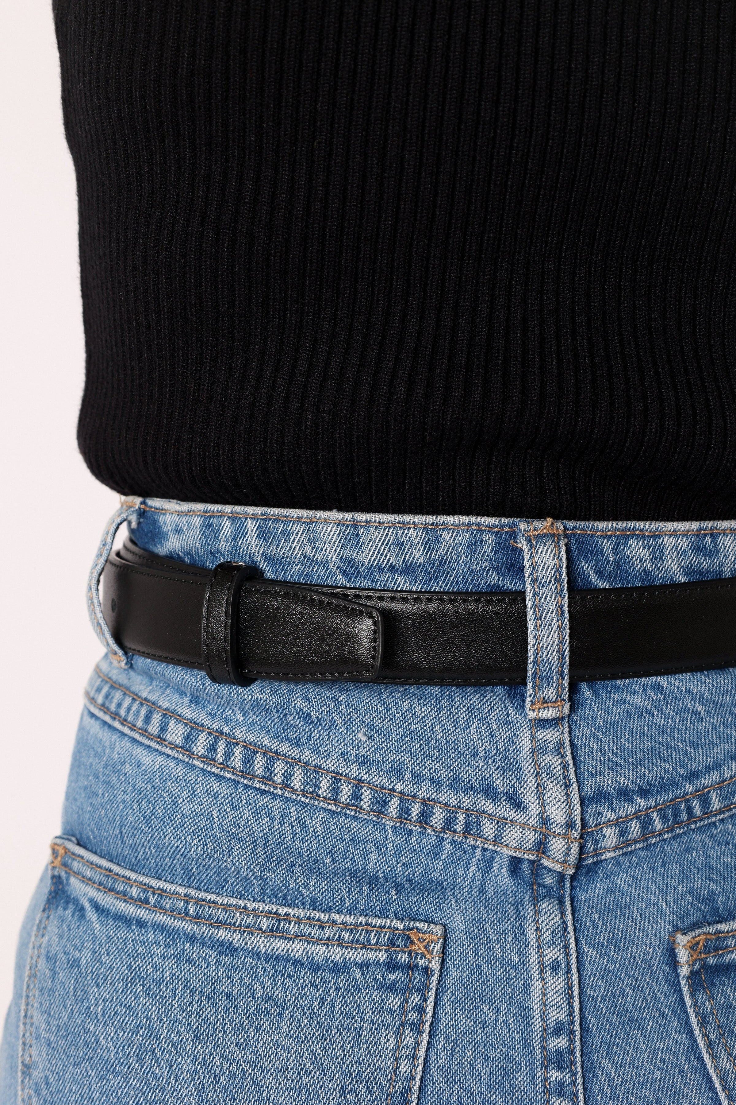 ACCESSORIES @Classic Belt - Black