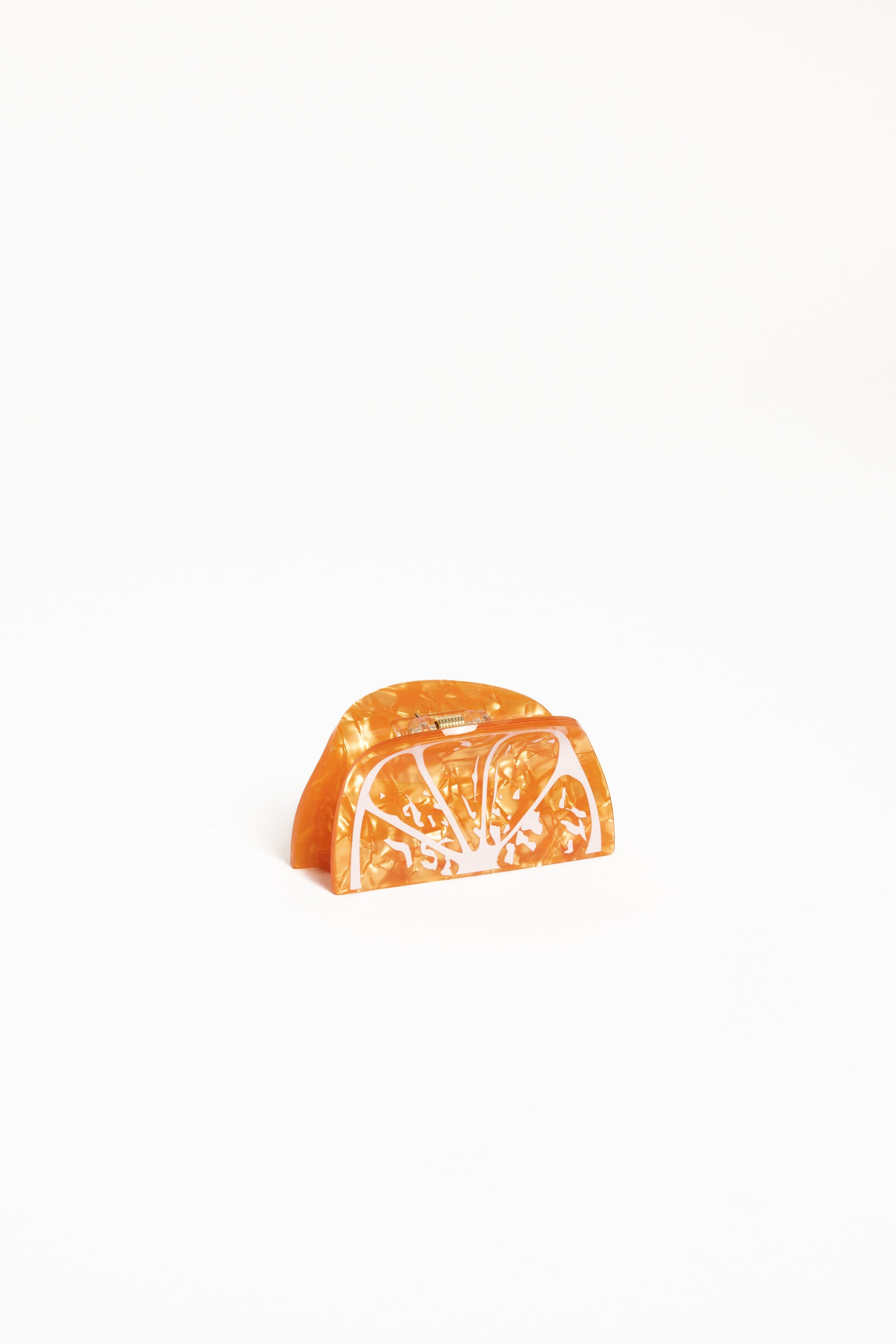 ACCESSORIES Clem Hair Clip - Orange