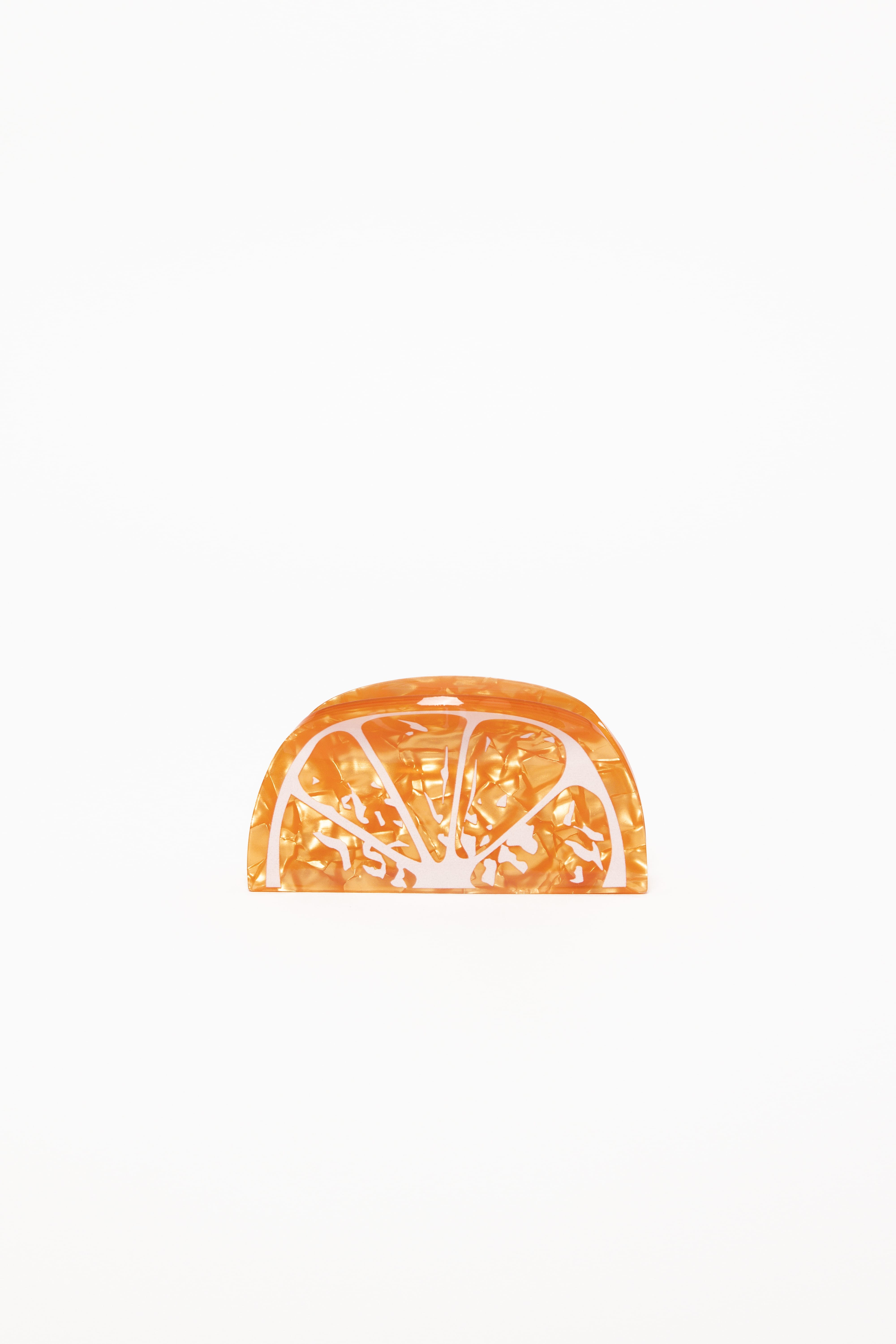ACCESSORIES Clem Hair Clip - Orange