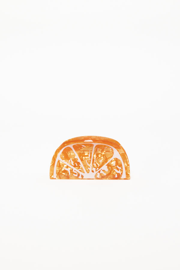 ACCESSORIES Clem Hair Clip - Orange