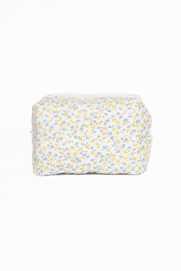 ACCESSORIES Clementine Cosmetic Bag - Blue Floral