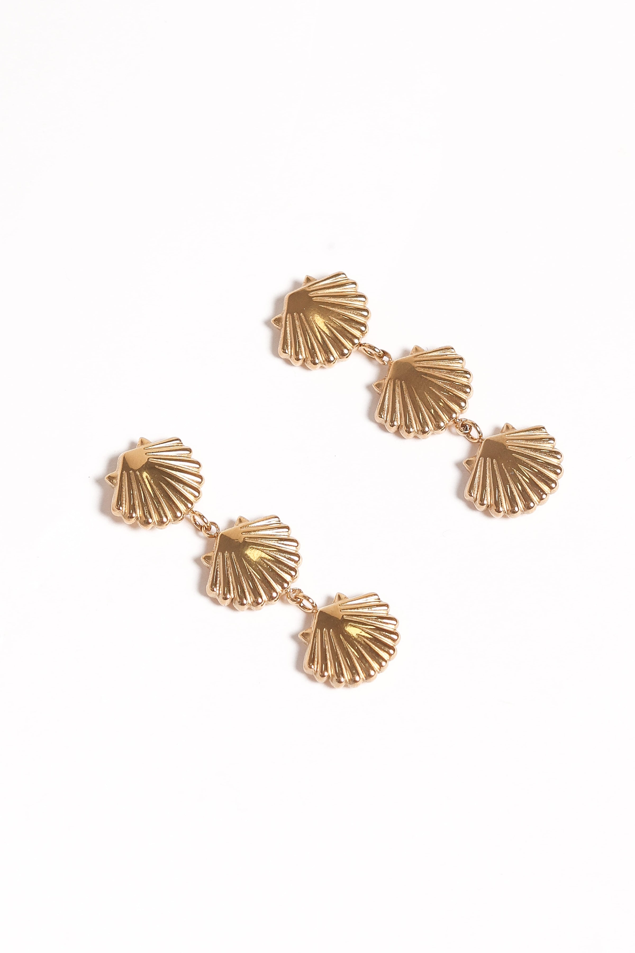 ACCESSORIES Coral Earrings - Gold