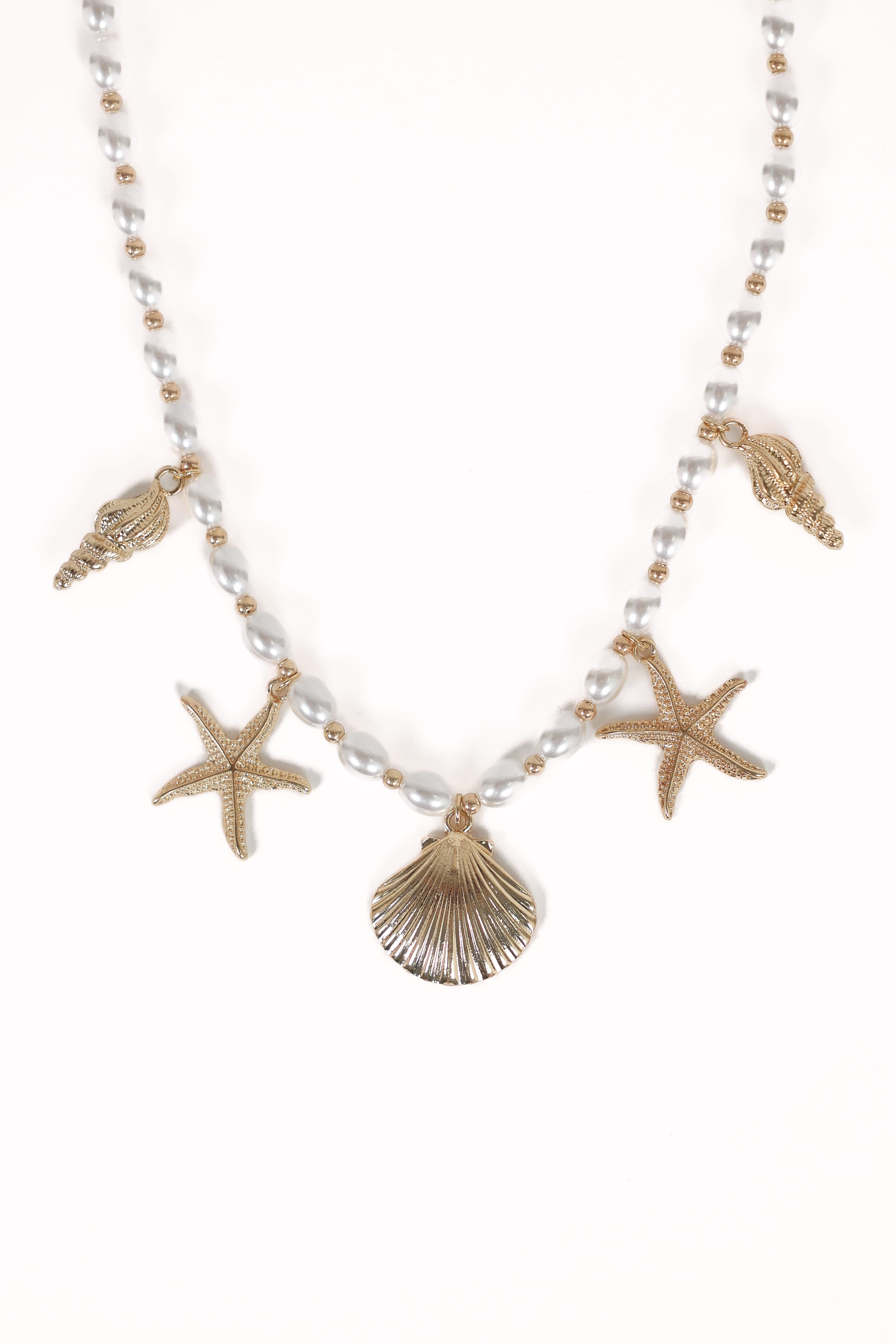 ACCESSORIES Costa Necklace - Pearl