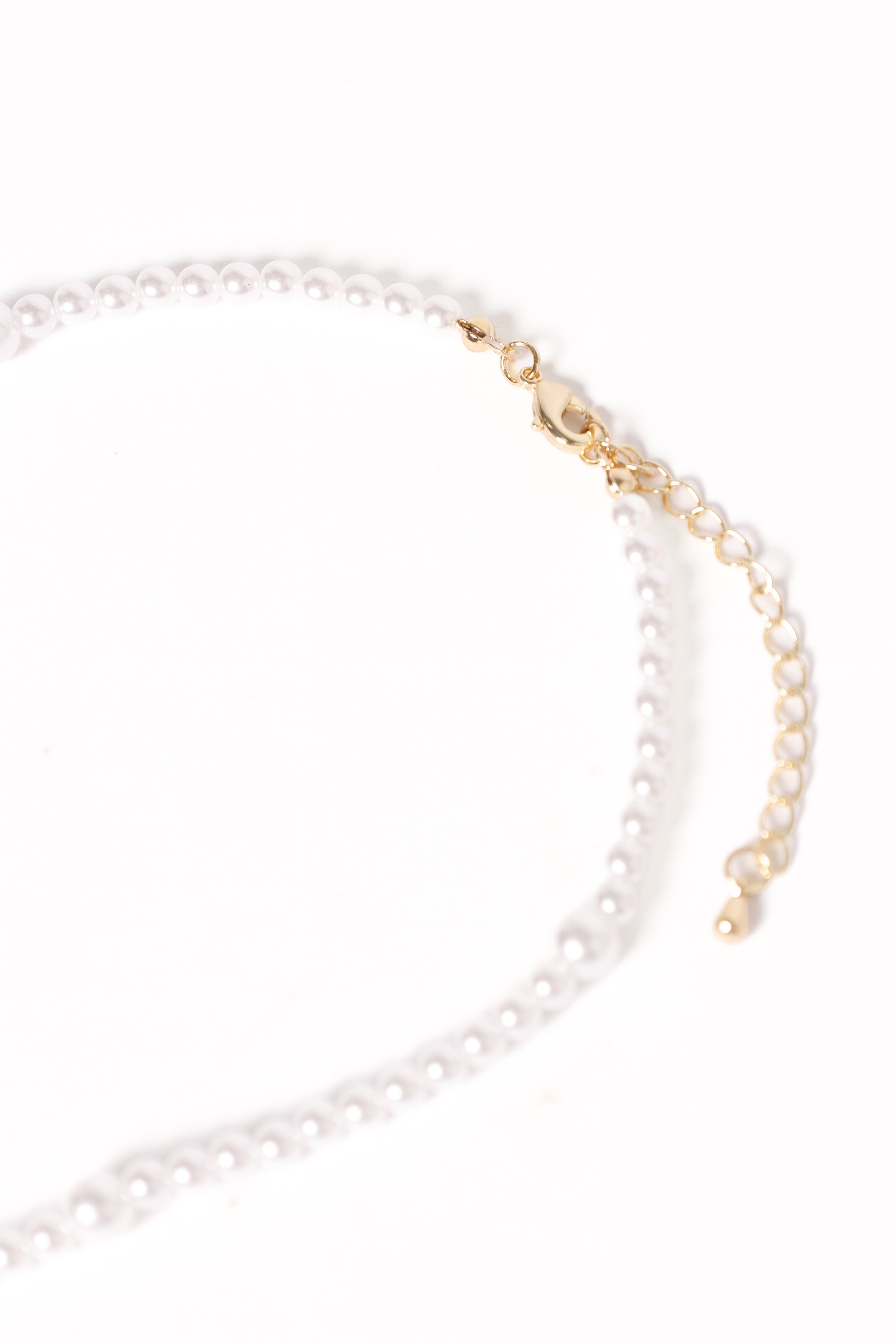 ACCESSORIES Dahlia Necklace - Pearl