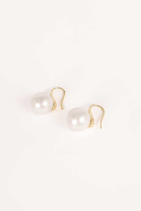 ACCESSORIES Daniella Pearl Earrings - Gold