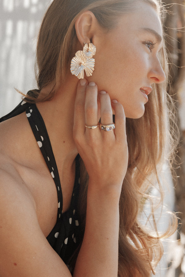 ACCESSORIES Delia Earrings - Gold