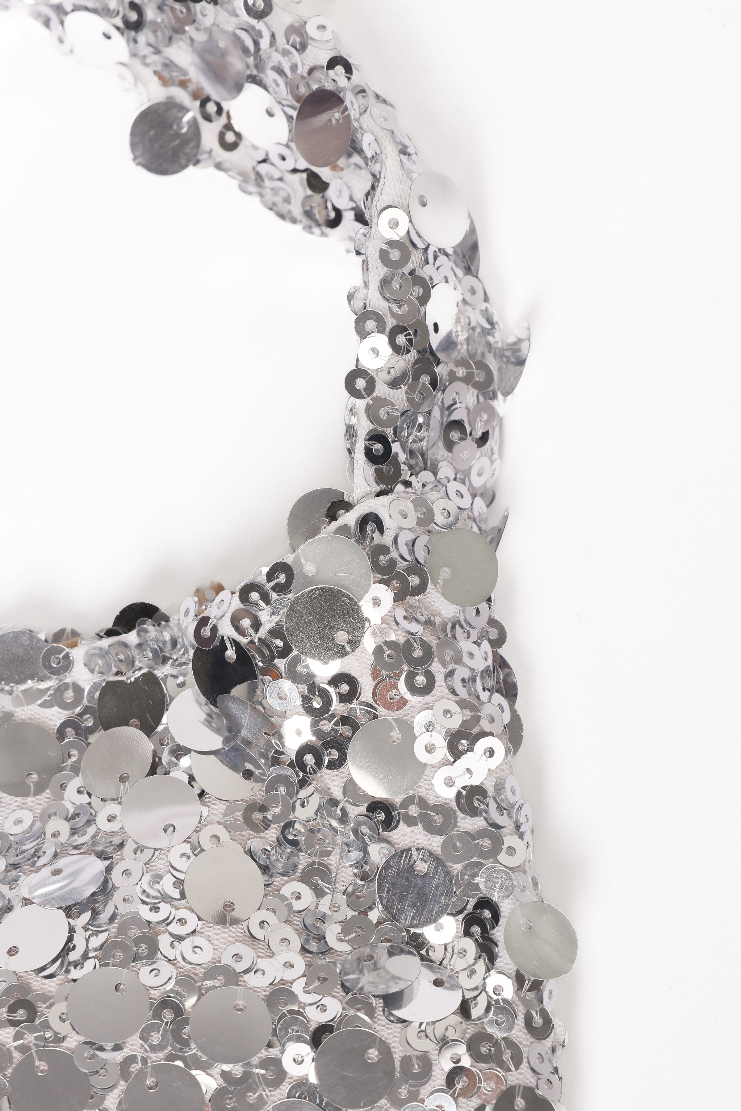 ACCESSORIES Delta Sequin Bag - Silver