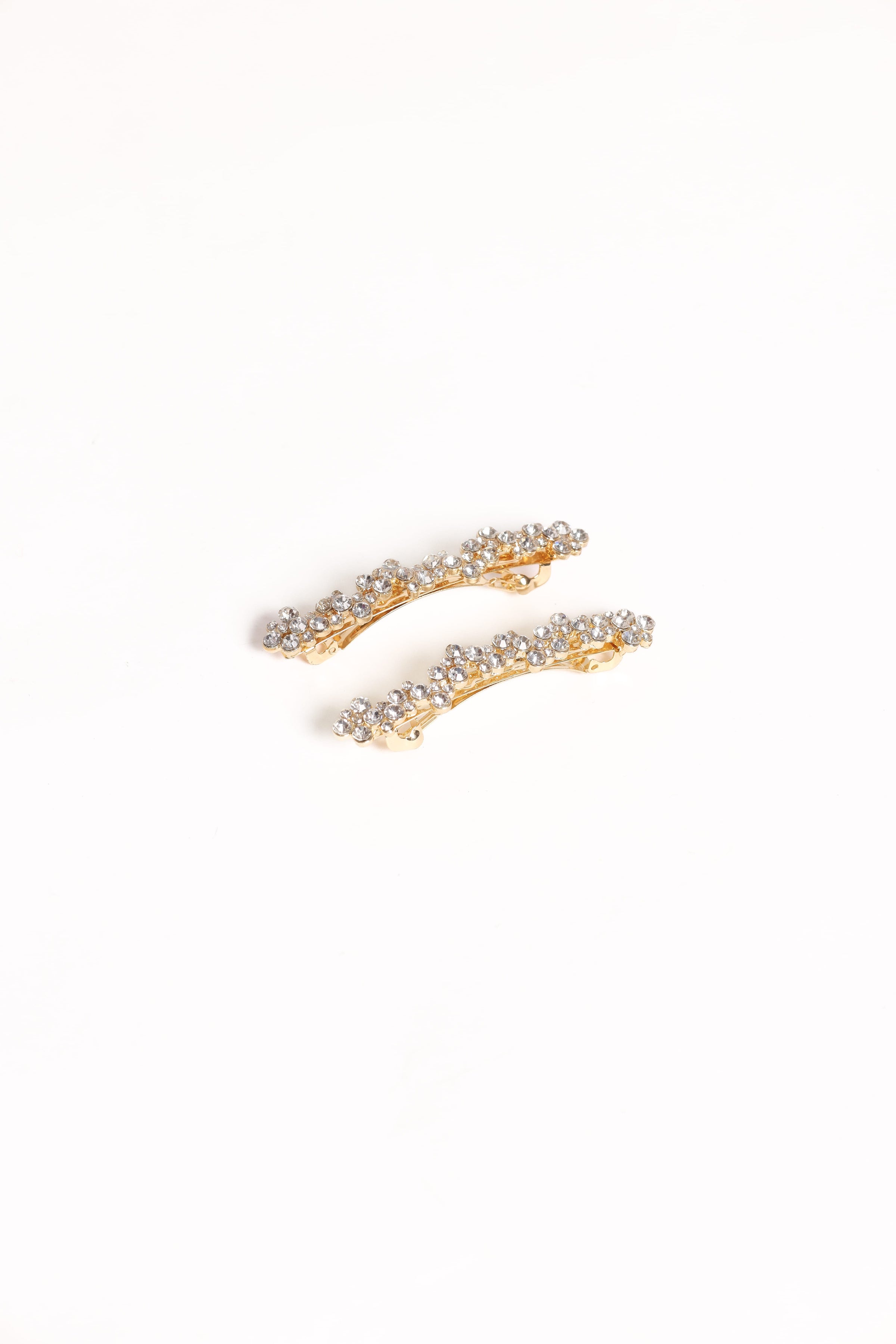 ACCESSORIES Diana 2 Pack Hair Clips - Diamante