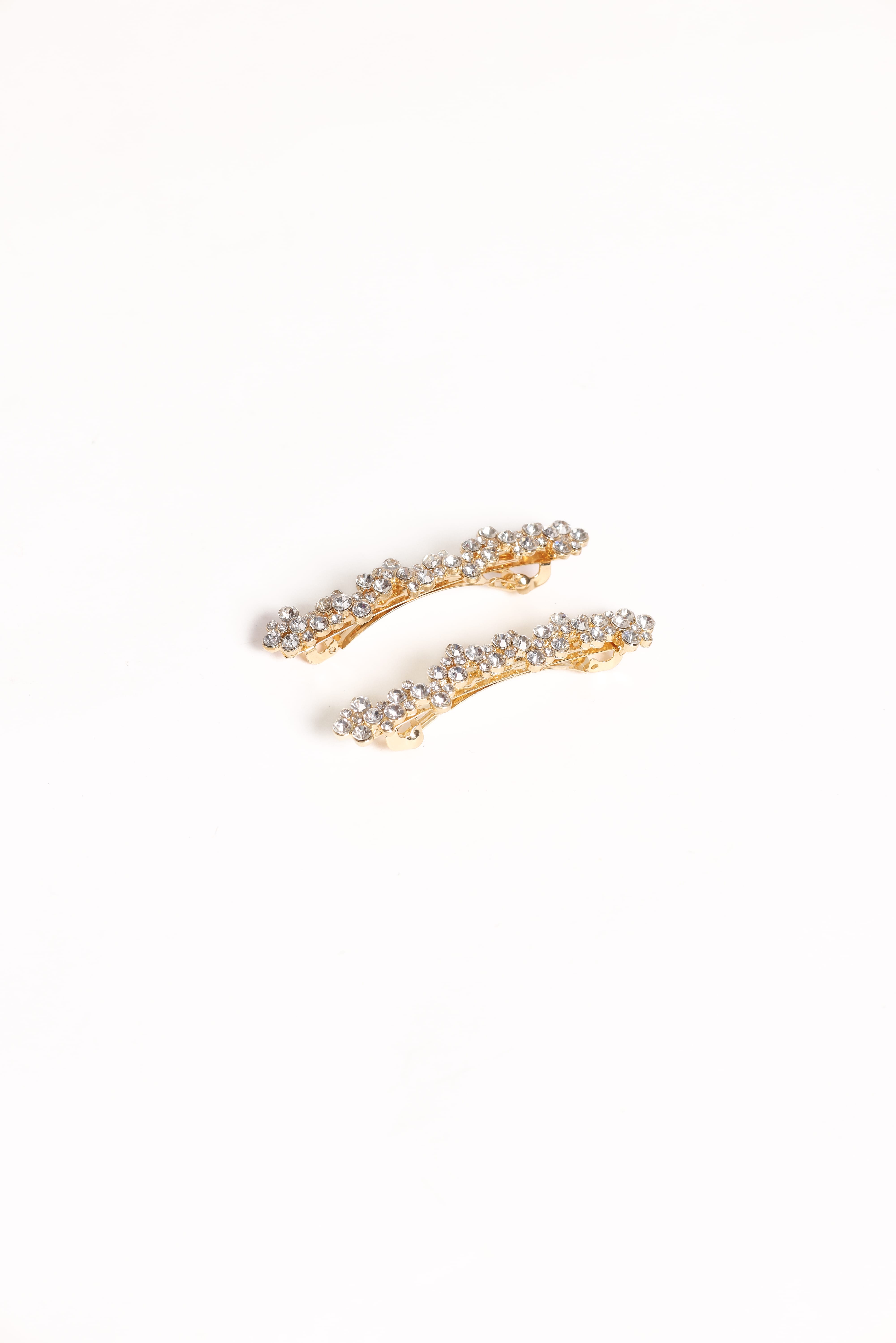 ACCESSORIES Diana 2 Pack Hair Clips - Diamante