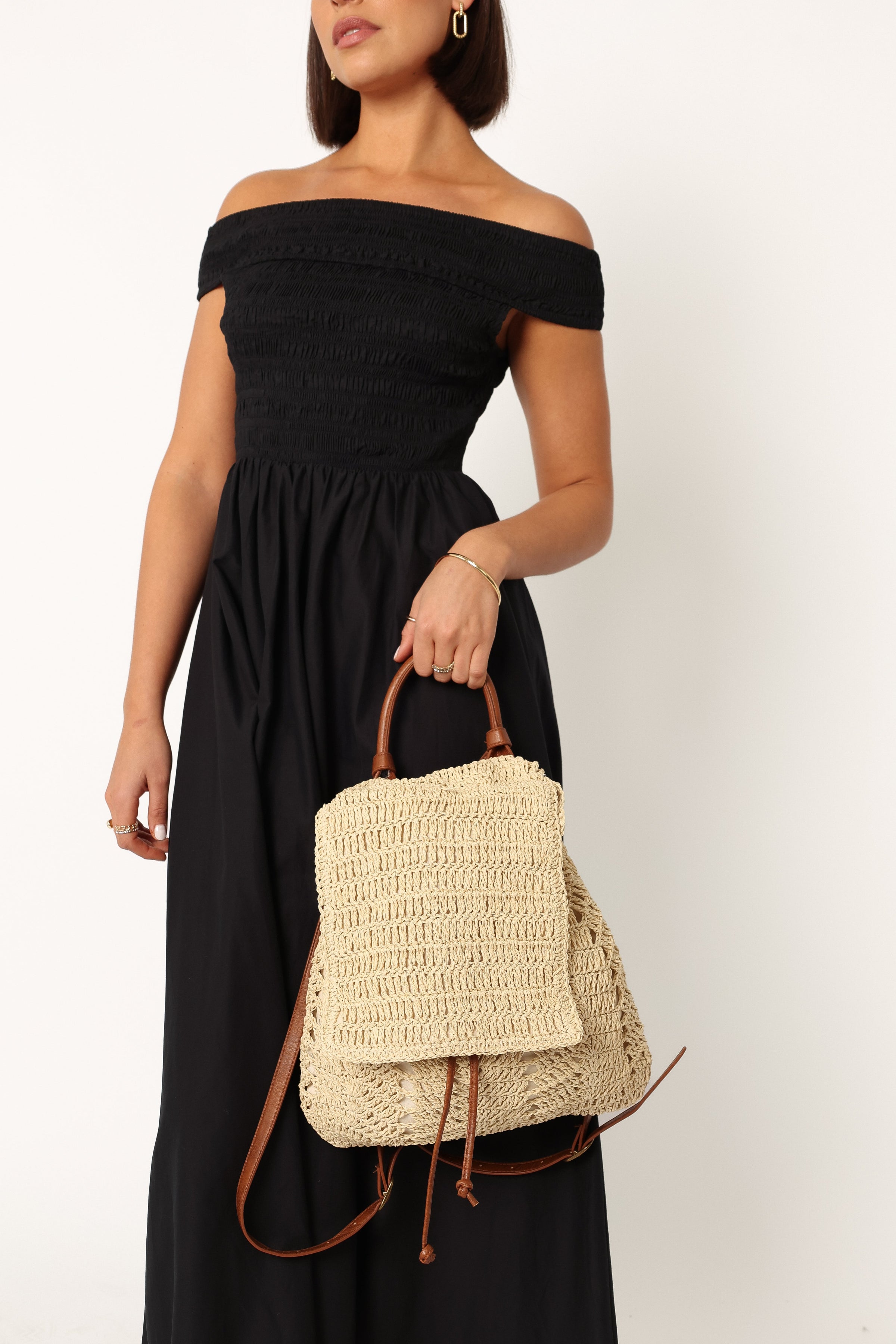 ACCESSORIES @Diana Backpack - Natural