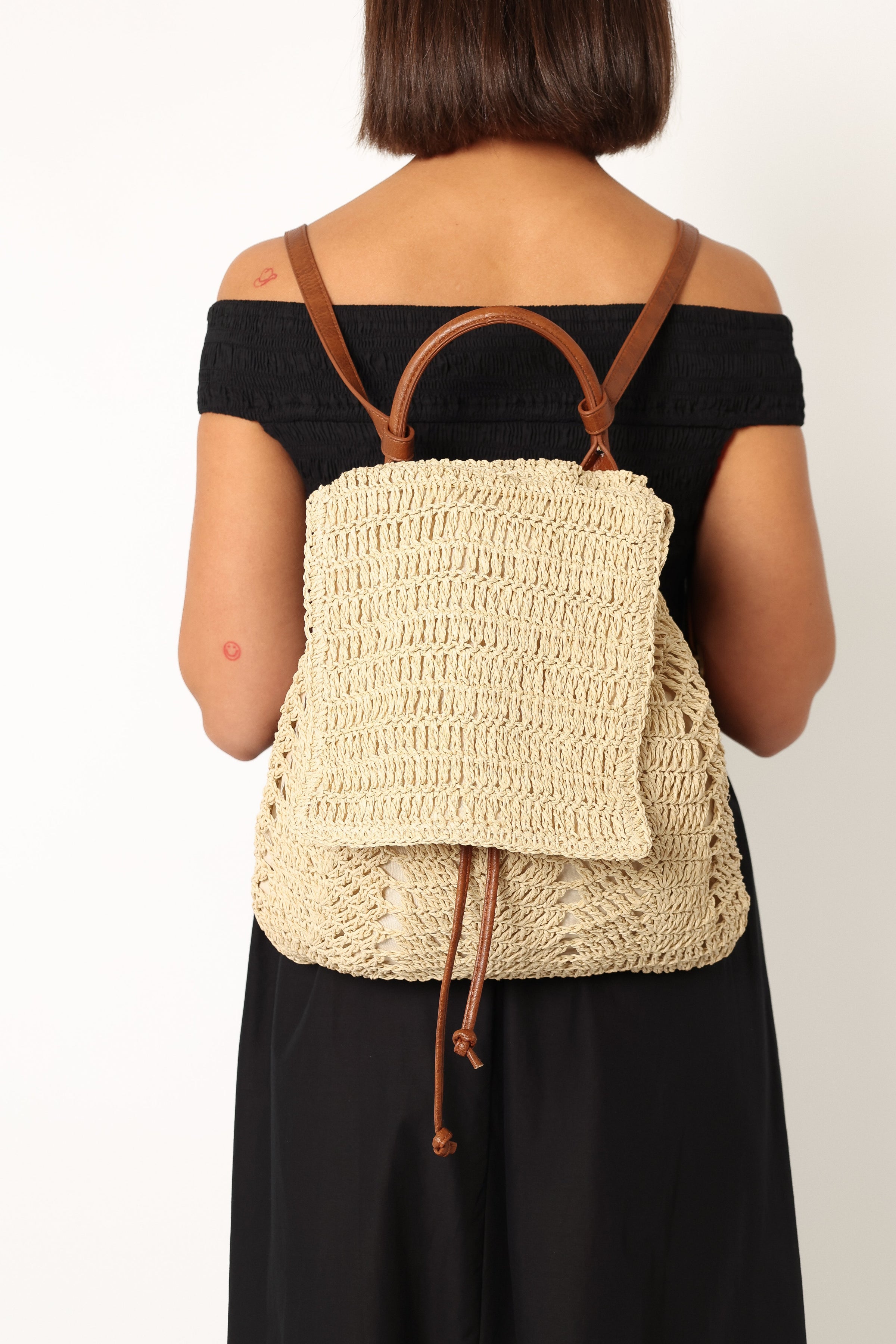 ACCESSORIES @Diana Backpack - Natural