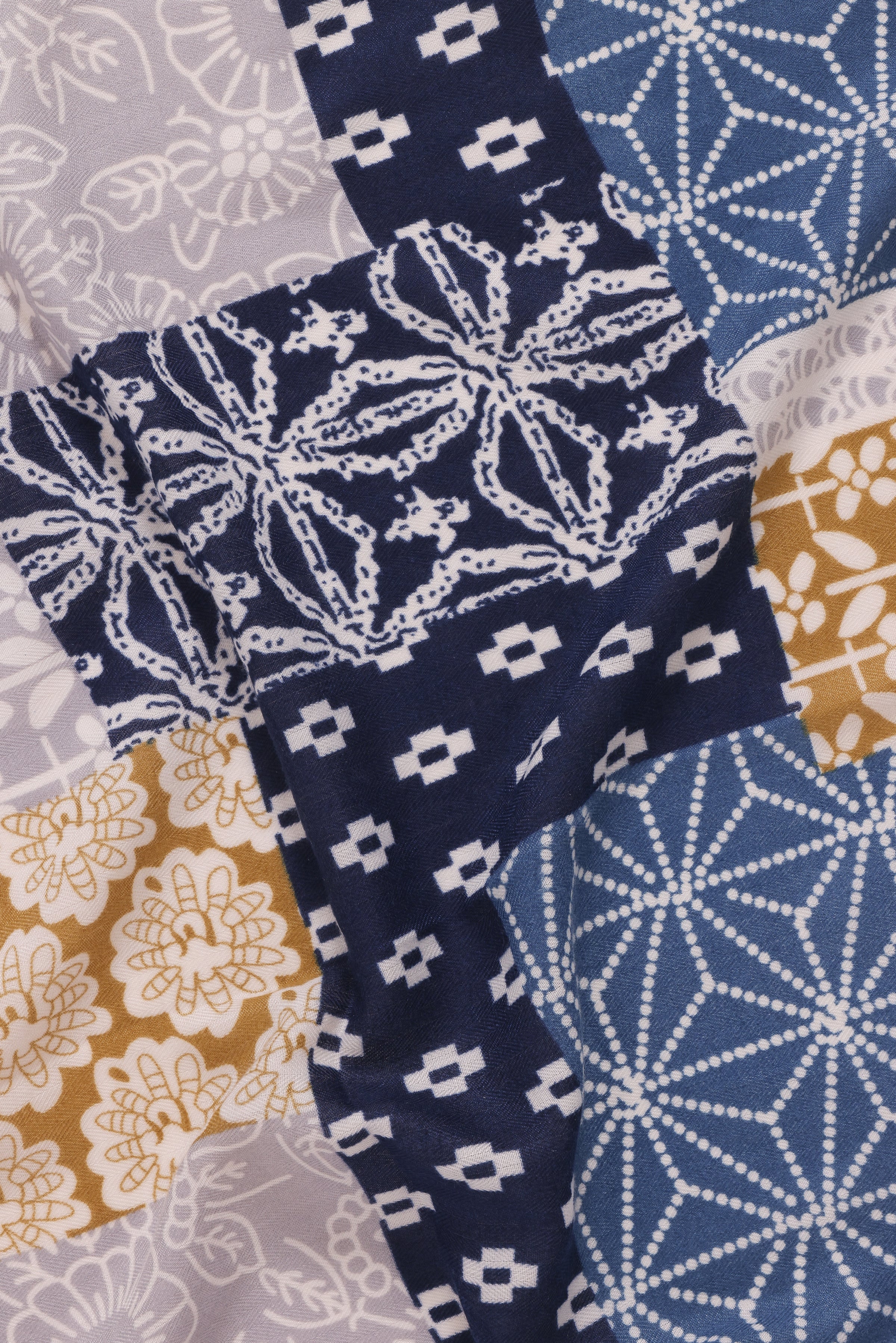 ACCESSORIES Eilish Scarf - Blue Multi