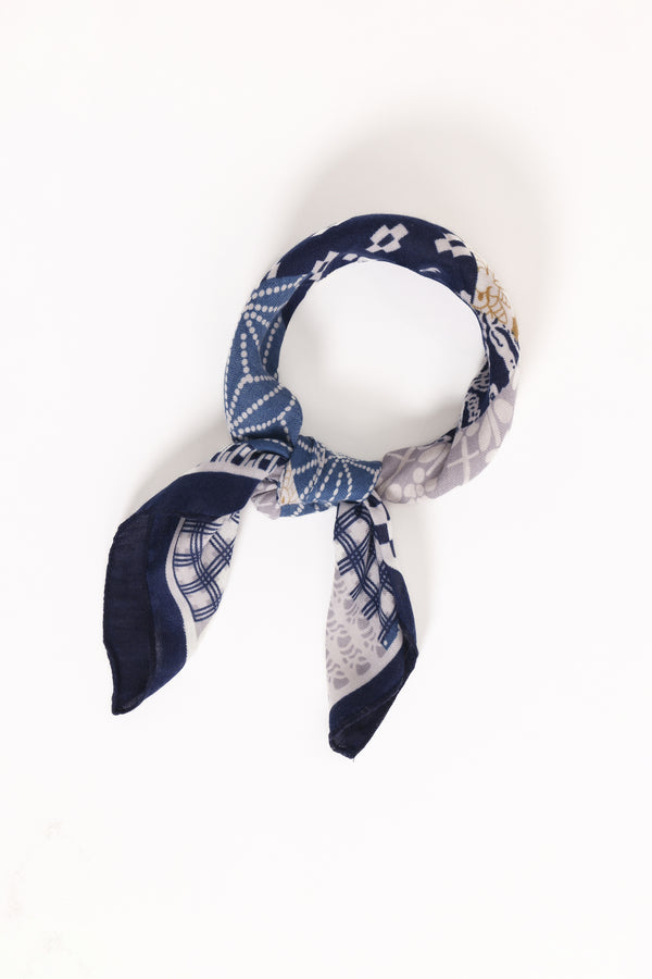 ACCESSORIES Eilish Scarf - Blue Multi