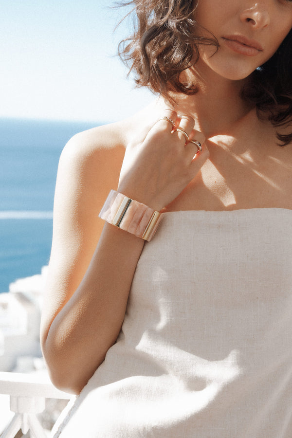 ACCESSORIES Eleanor Bracelet - Blush Pink