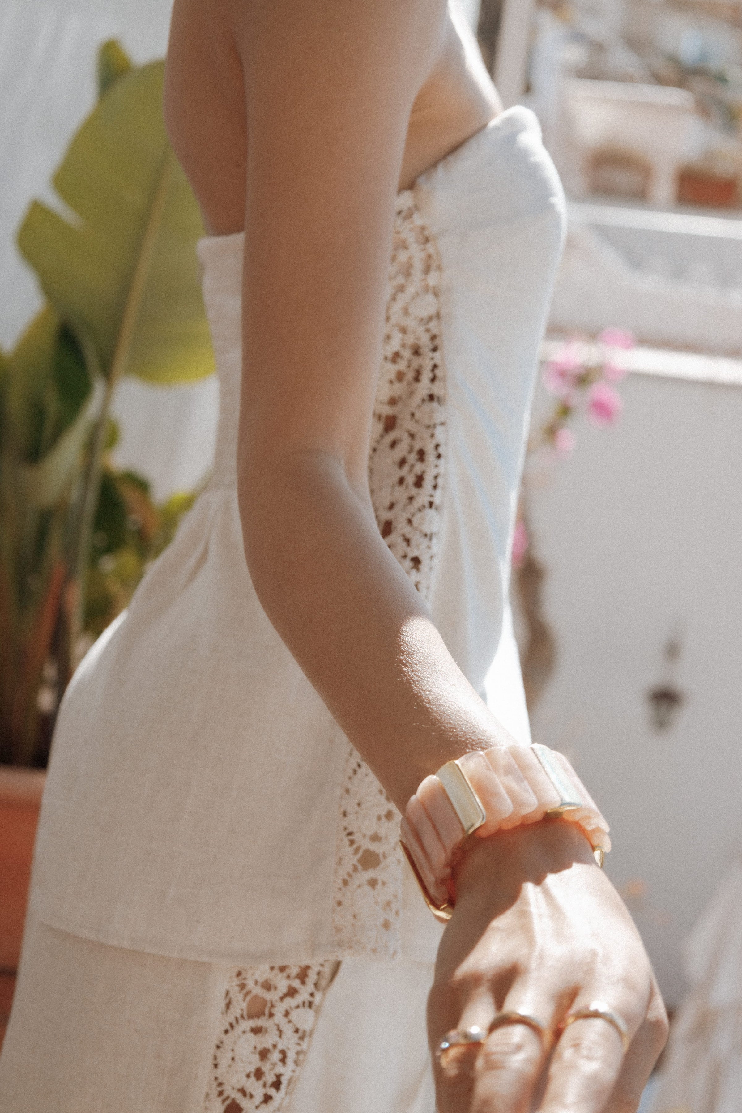 ACCESSORIES Eleanor Bracelet - Blush Pink