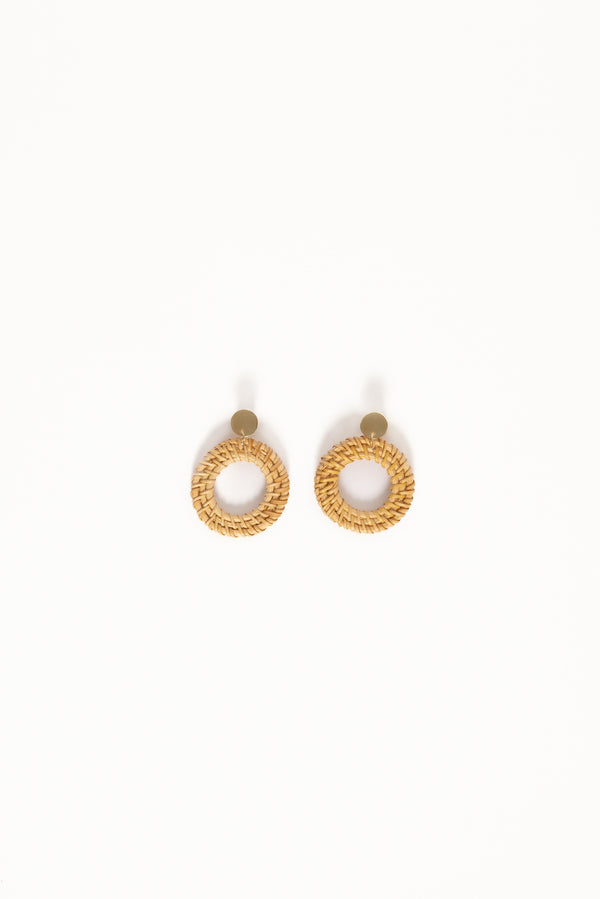 ACCESSORIES Esther Earrings - Tan