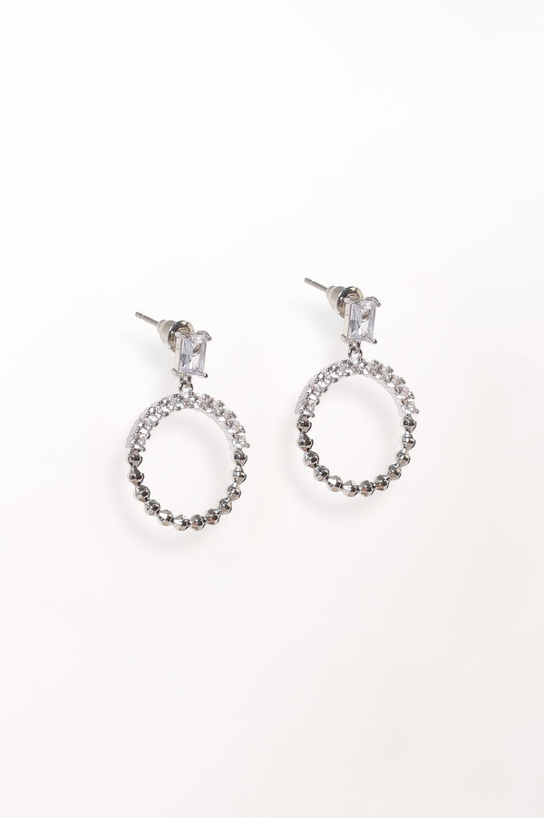 ACCESSORIES @Eva Earrings - Silver