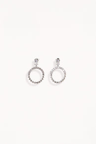 ACCESSORIES @Eva Earrings - Silver