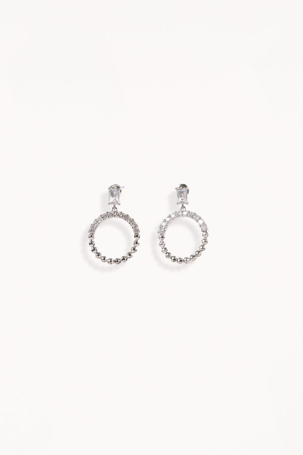 ACCESSORIES @Eva Earrings - Silver