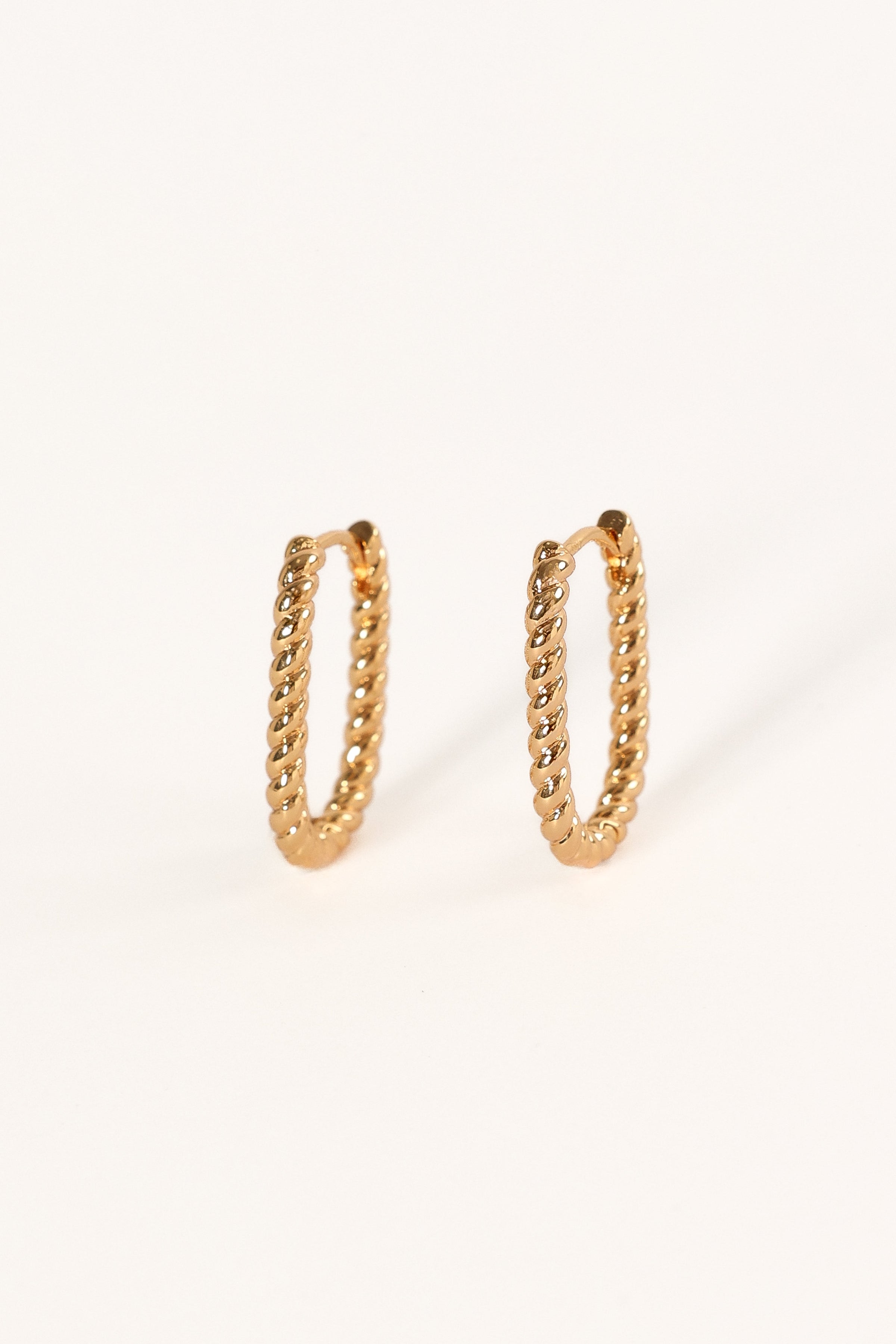 ACCESSORIES @Fabian Hoop Earrings - Gold