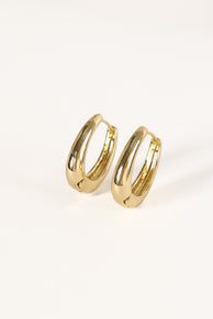 ACCESSORIES @Farrow Loop Earrings - Gold