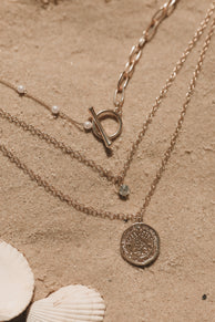 ACCESSORIES @Faye Layered Necklace - Gold