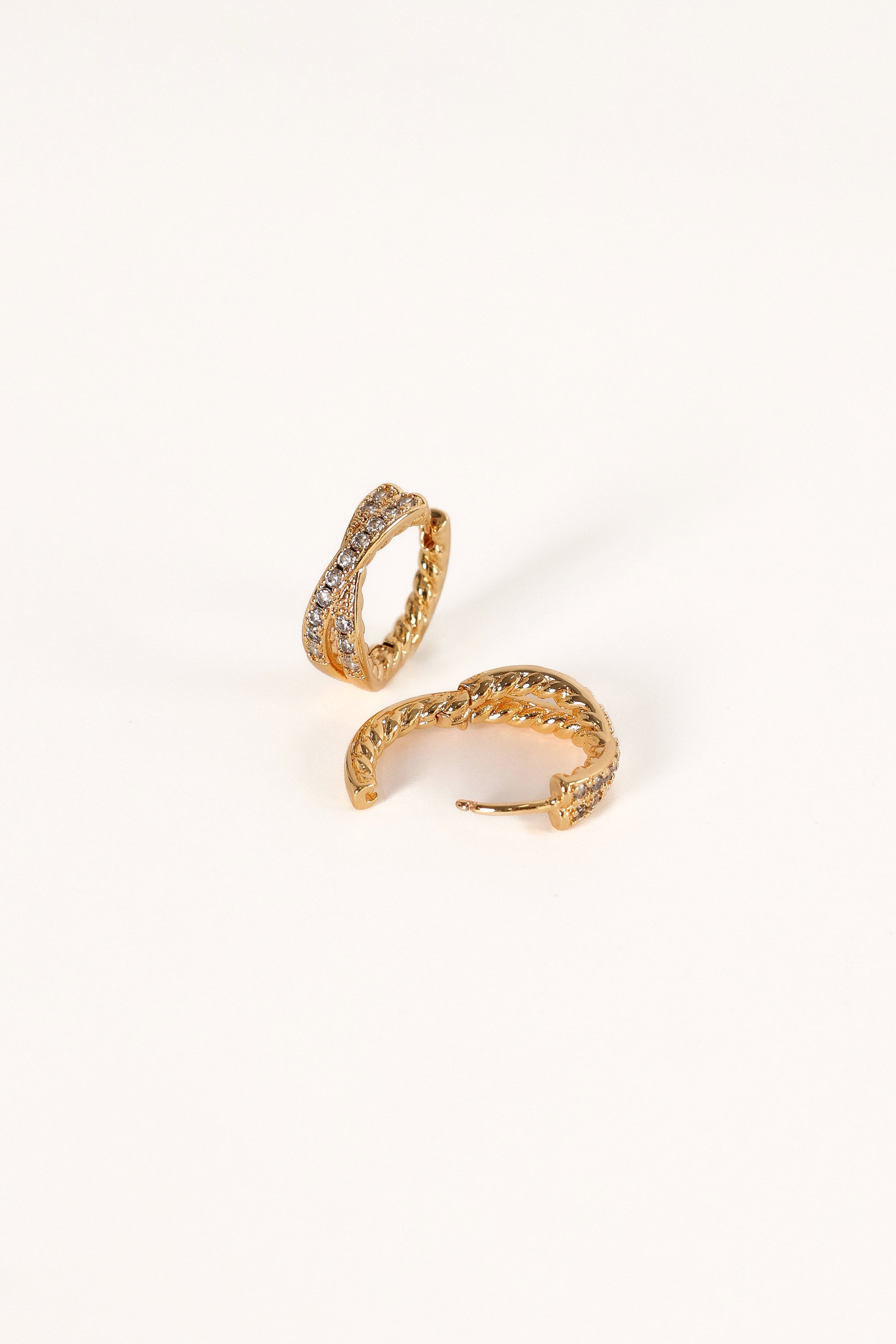 ACCESSORIES Frankie Hoop Earrings - Gold