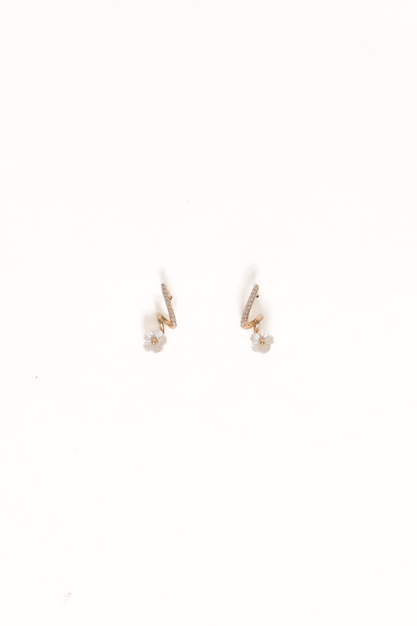 ACCESSORIES Freya Flower Earrings - Gold