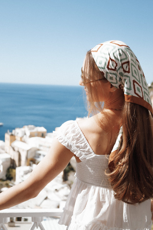 ACCESSORIES Freya Scarf - Geo Print
