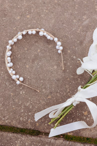 ACCESSORIES Gale Headband - Pearl