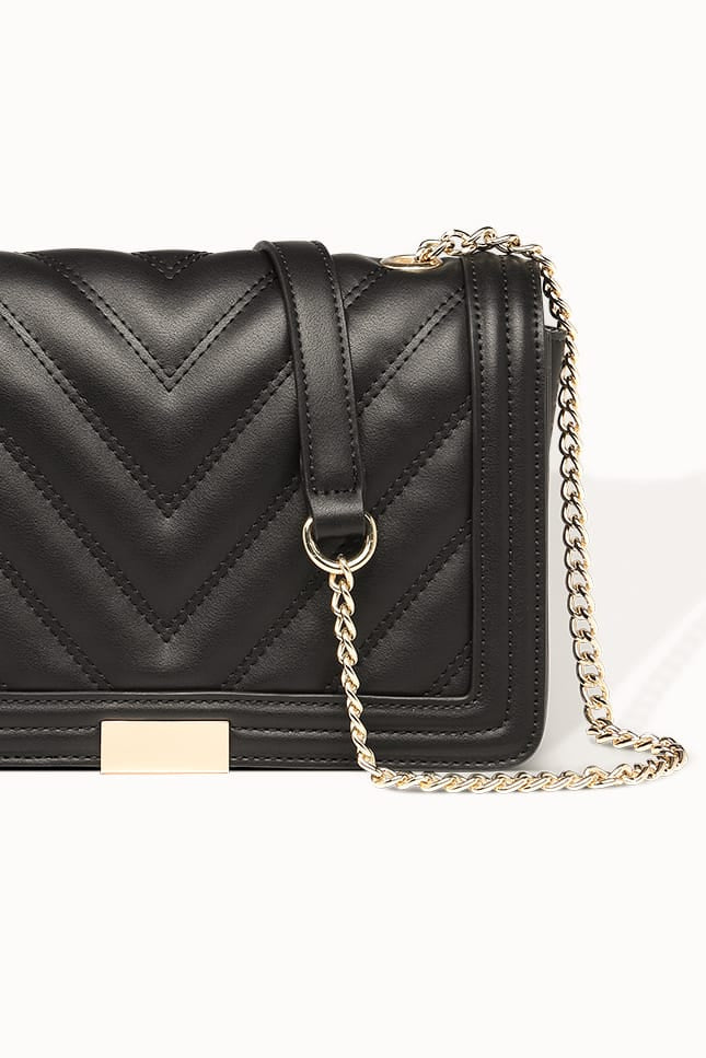 ACCESSORIES Genevieve Shoulder Bag - Black