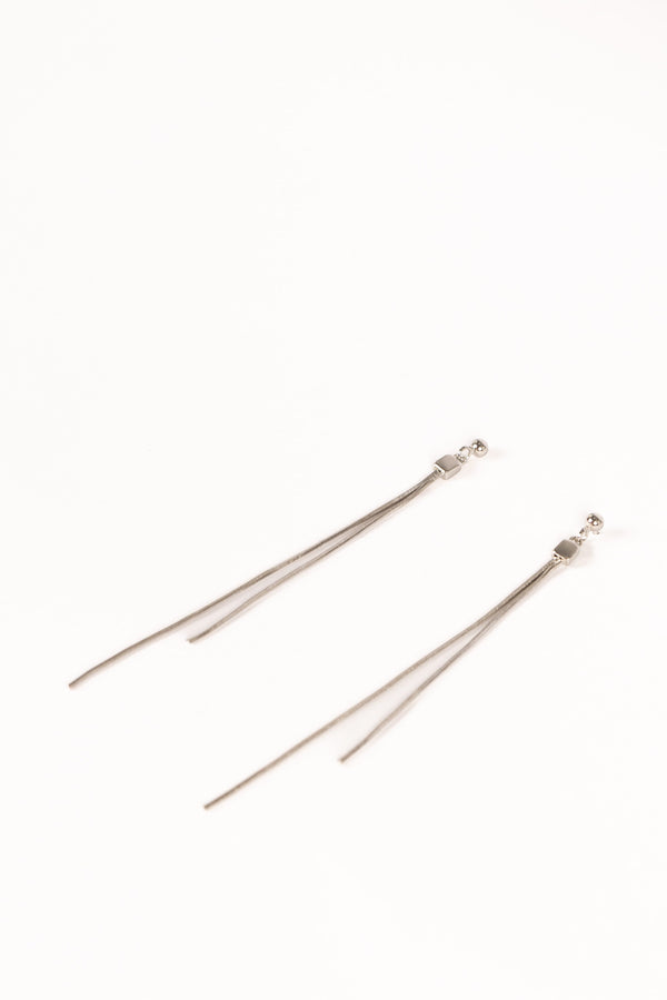 ACCESSORIES Gina Earrings - Silver
