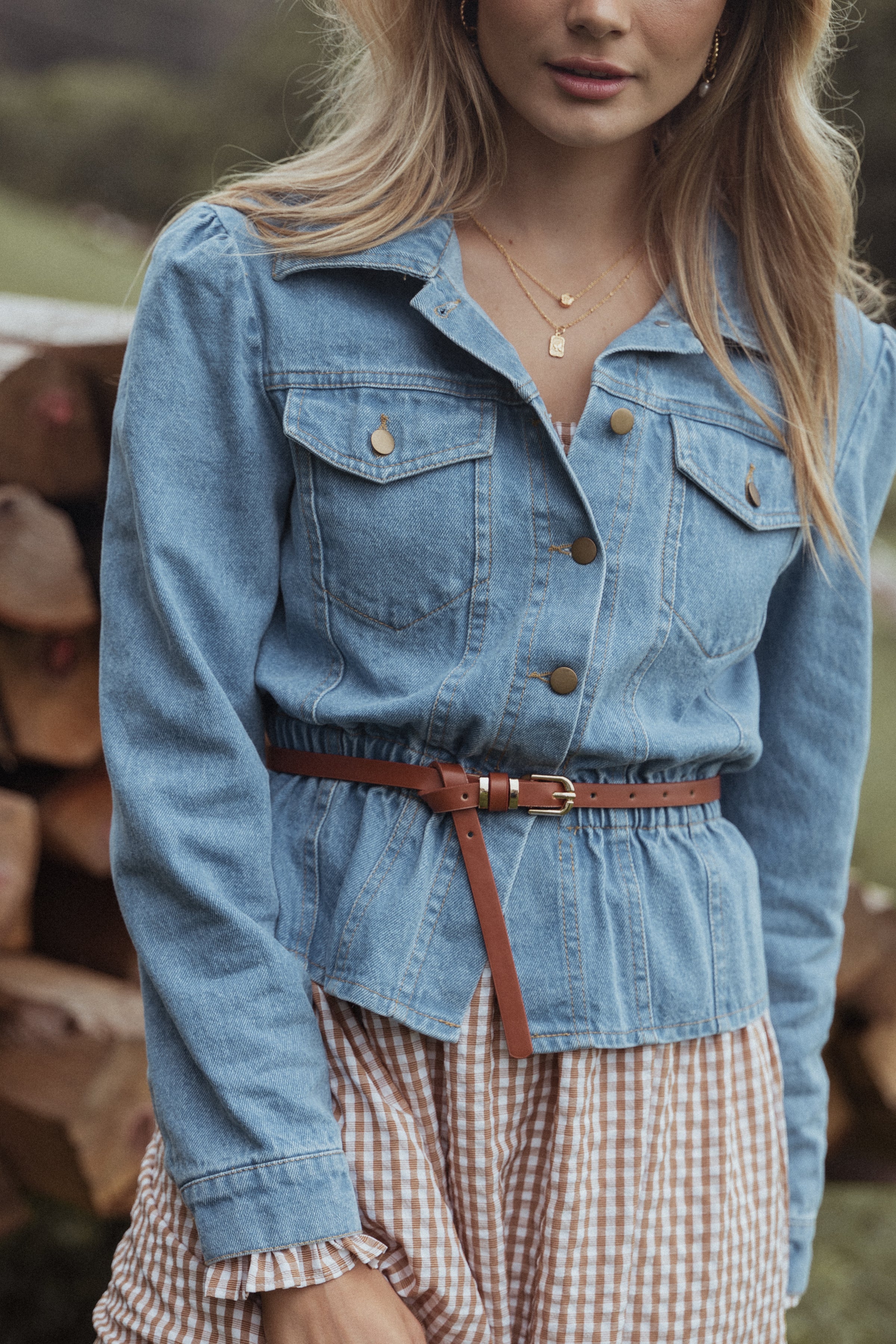 ACCESSORIES Grace Belt - Brown