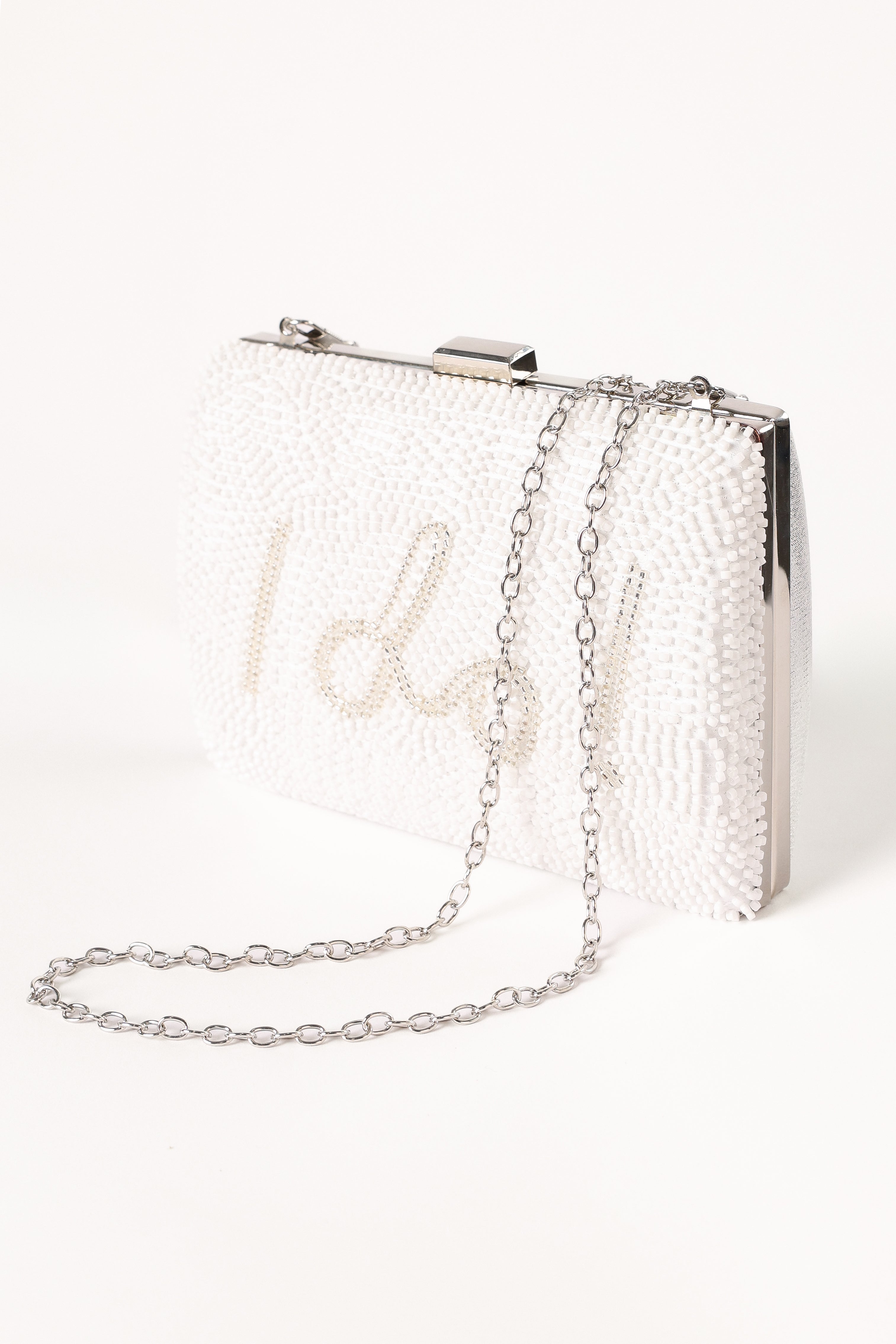 Halle Clutch White - Main Image