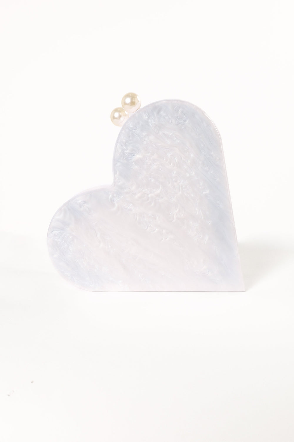 ACCESSORIES Heart Shaped Bag - White