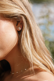 ACCESSORIES Heidi Crystal Earrings - Gold