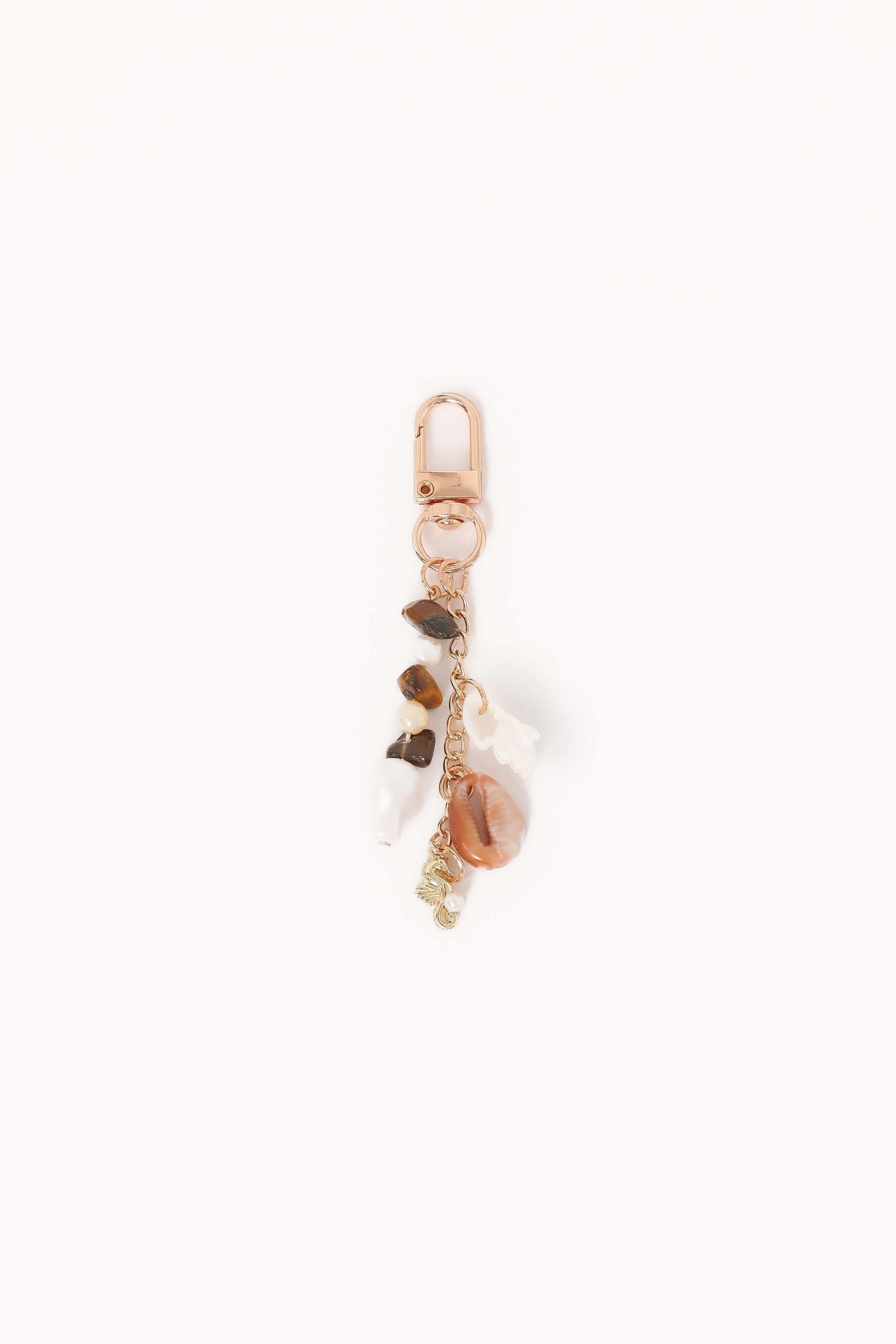 ACCESSORIES Imogen Shell Key Chain - Gold