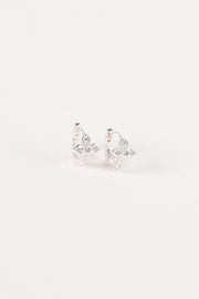ACCESSORIES Jacque Huggie Earring - Silver