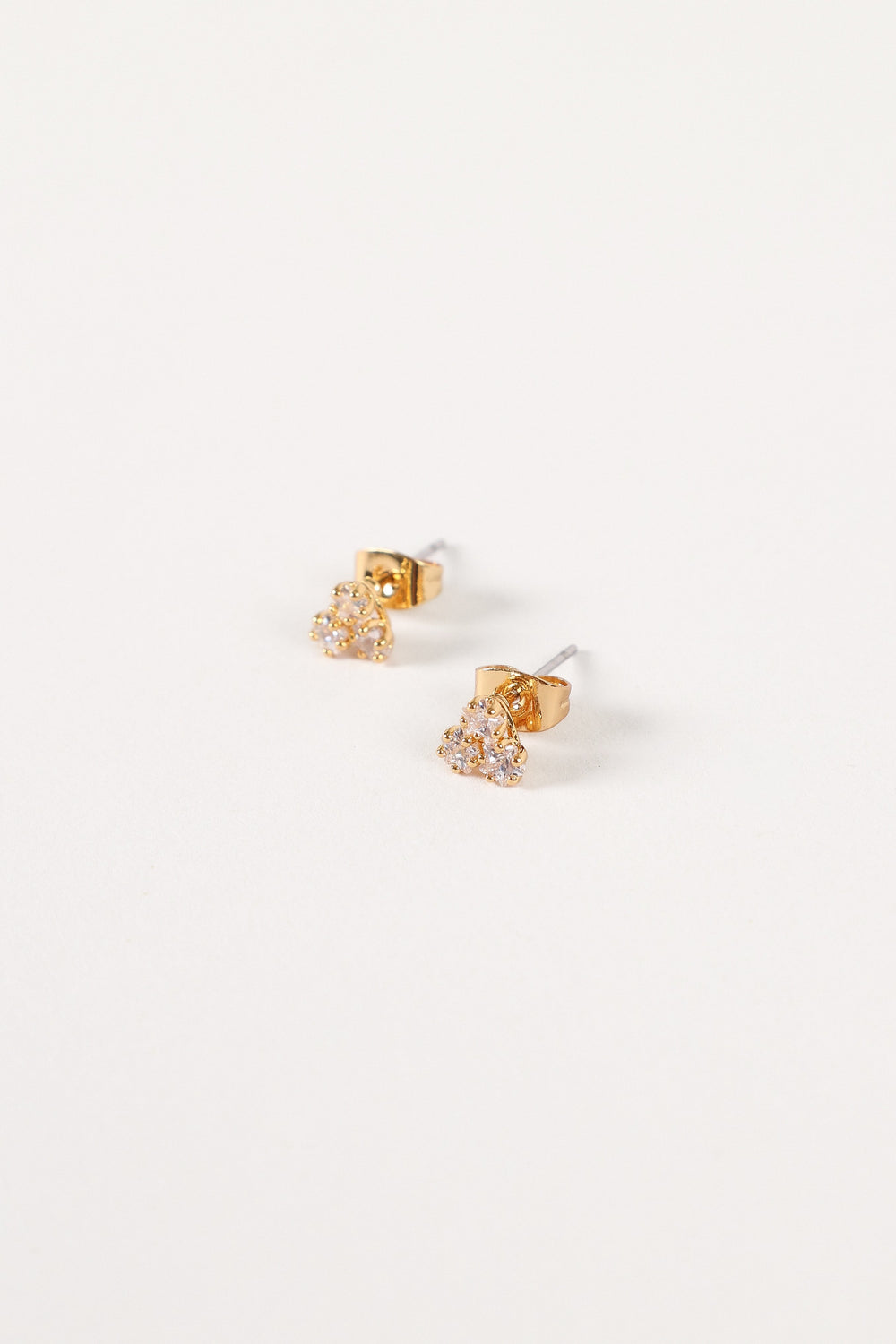 ACCESSORIES @Janey Stud Earrings - Gold