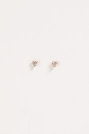 ACCESSORIES @Janey Stud Earrings - Gold