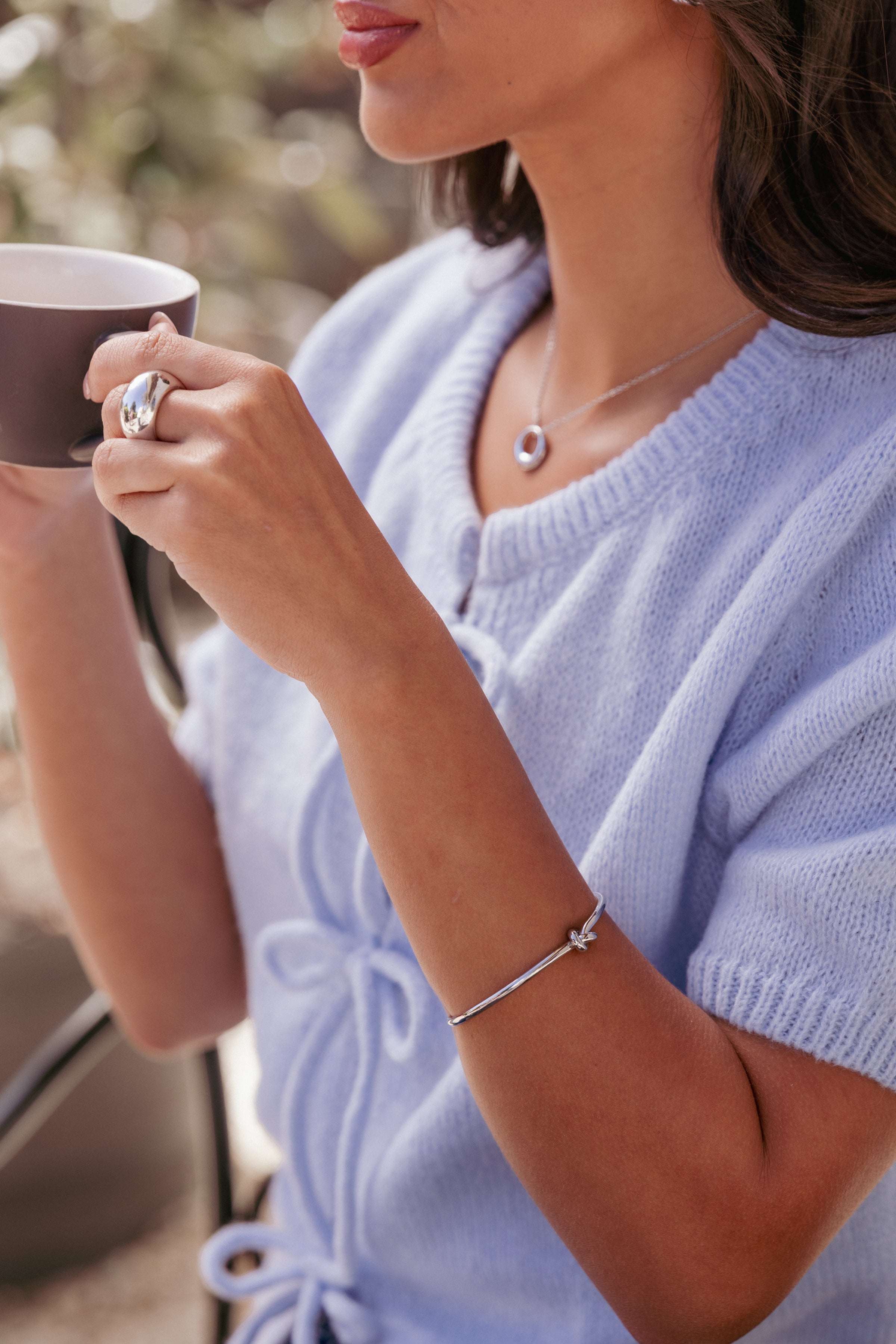 ACCESSORIES Jarvis Knot Bracelet - Silver