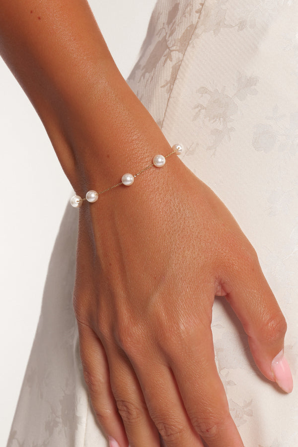 ACCESSORIES Jasmine Bracelet - Pearl