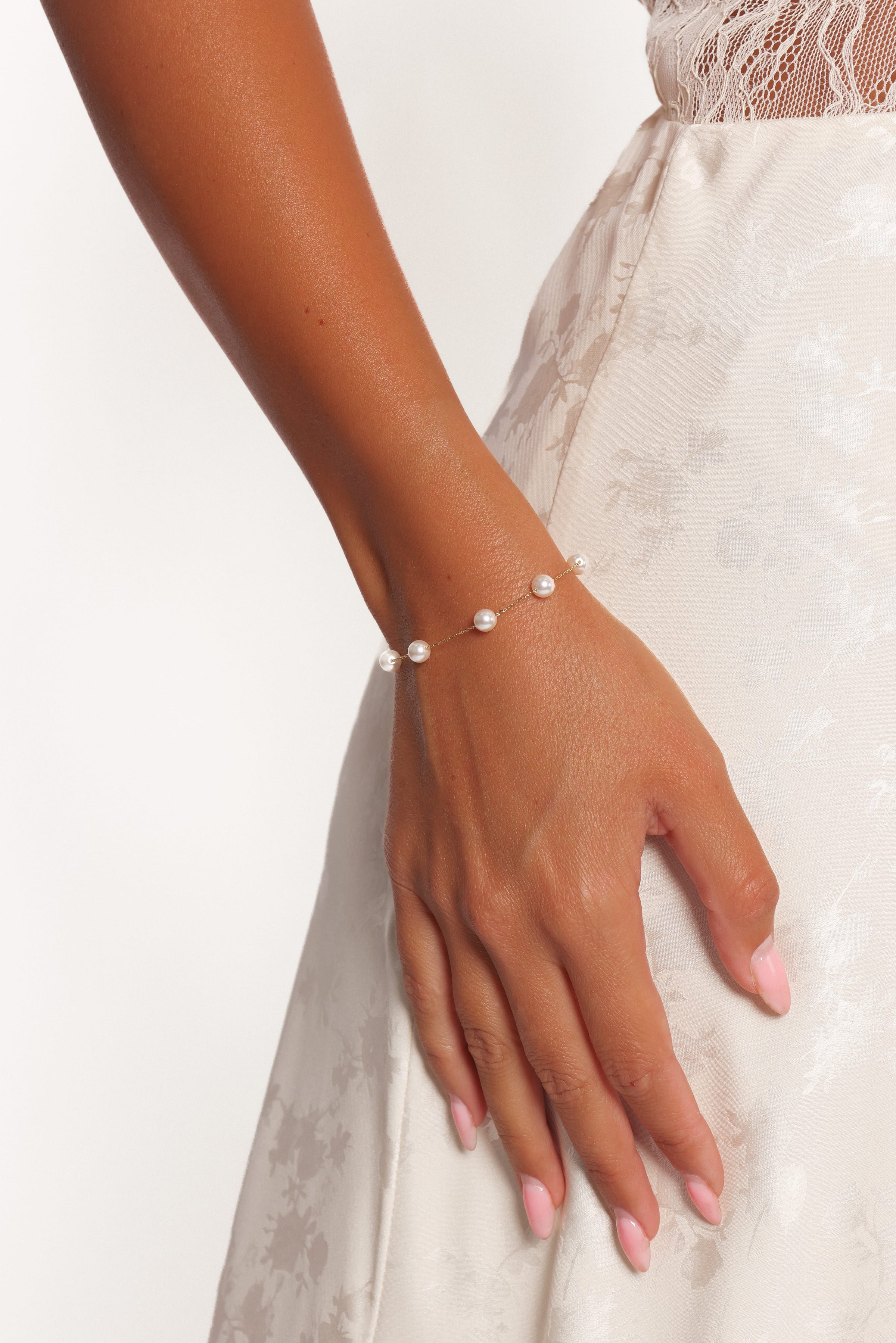 ACCESSORIES Jasmine Bracelet - Pearl