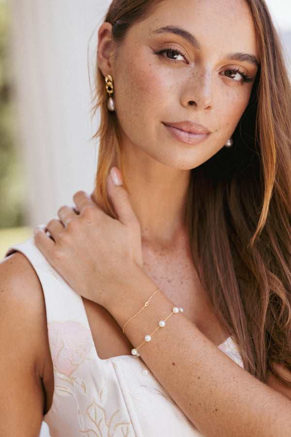 ACCESSORIES Jasmine Bracelet - Pearl
