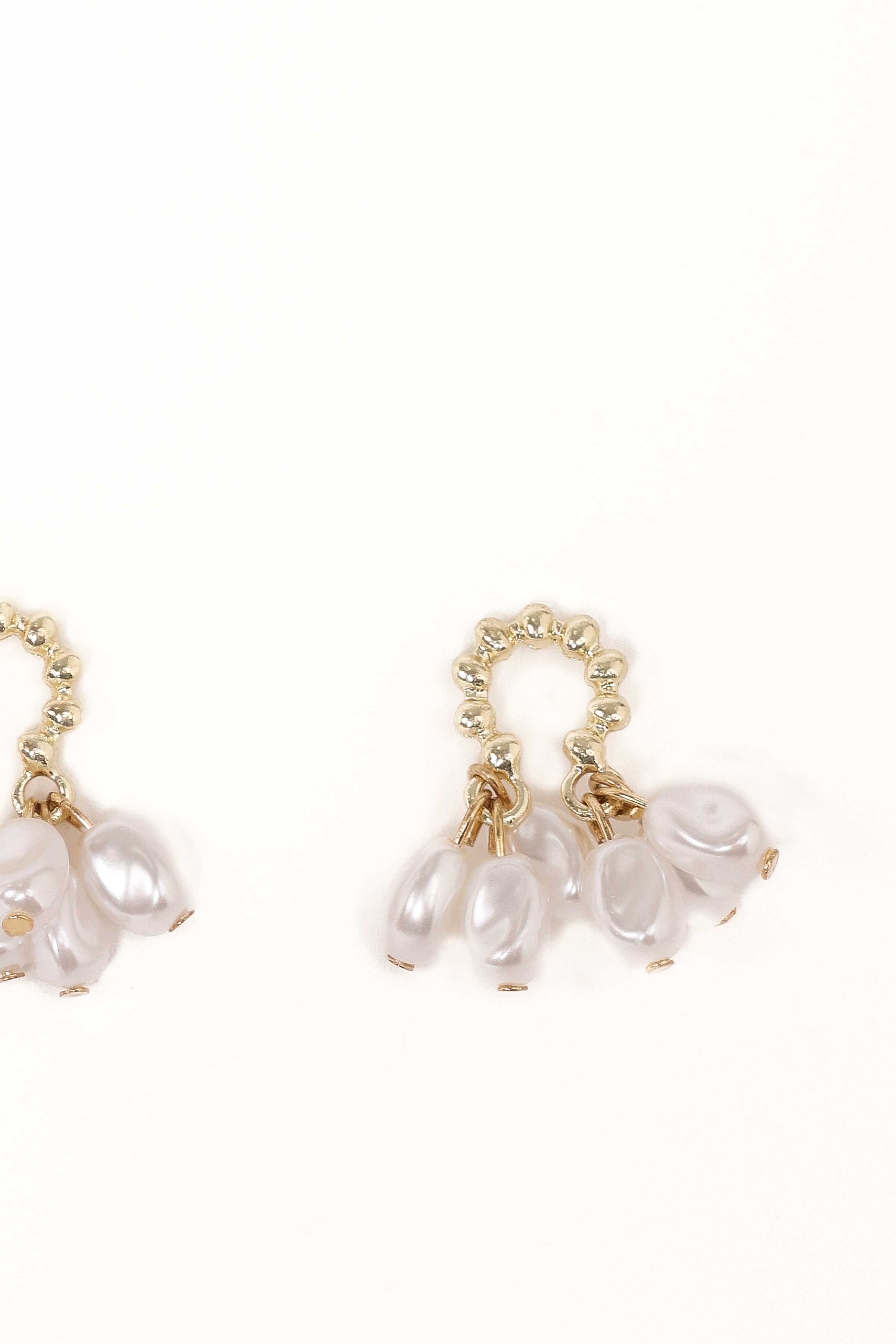 ACCESSORIES Jemima Earrings - Gold Pearl