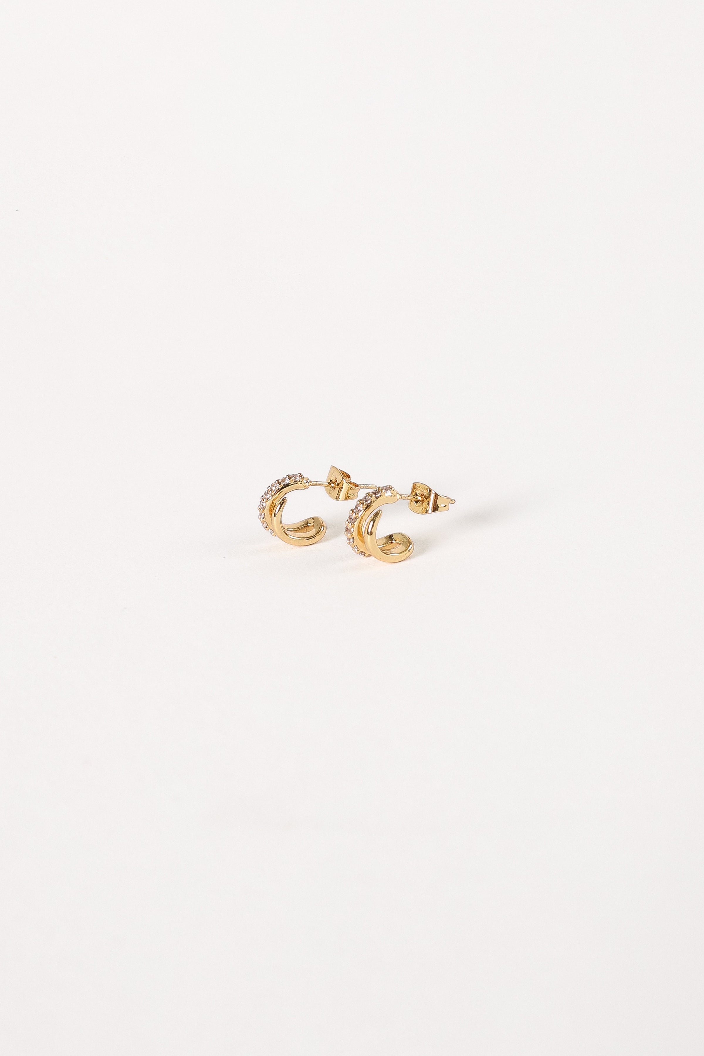 ACCESSORIES @Jordyn Earrings - Gold