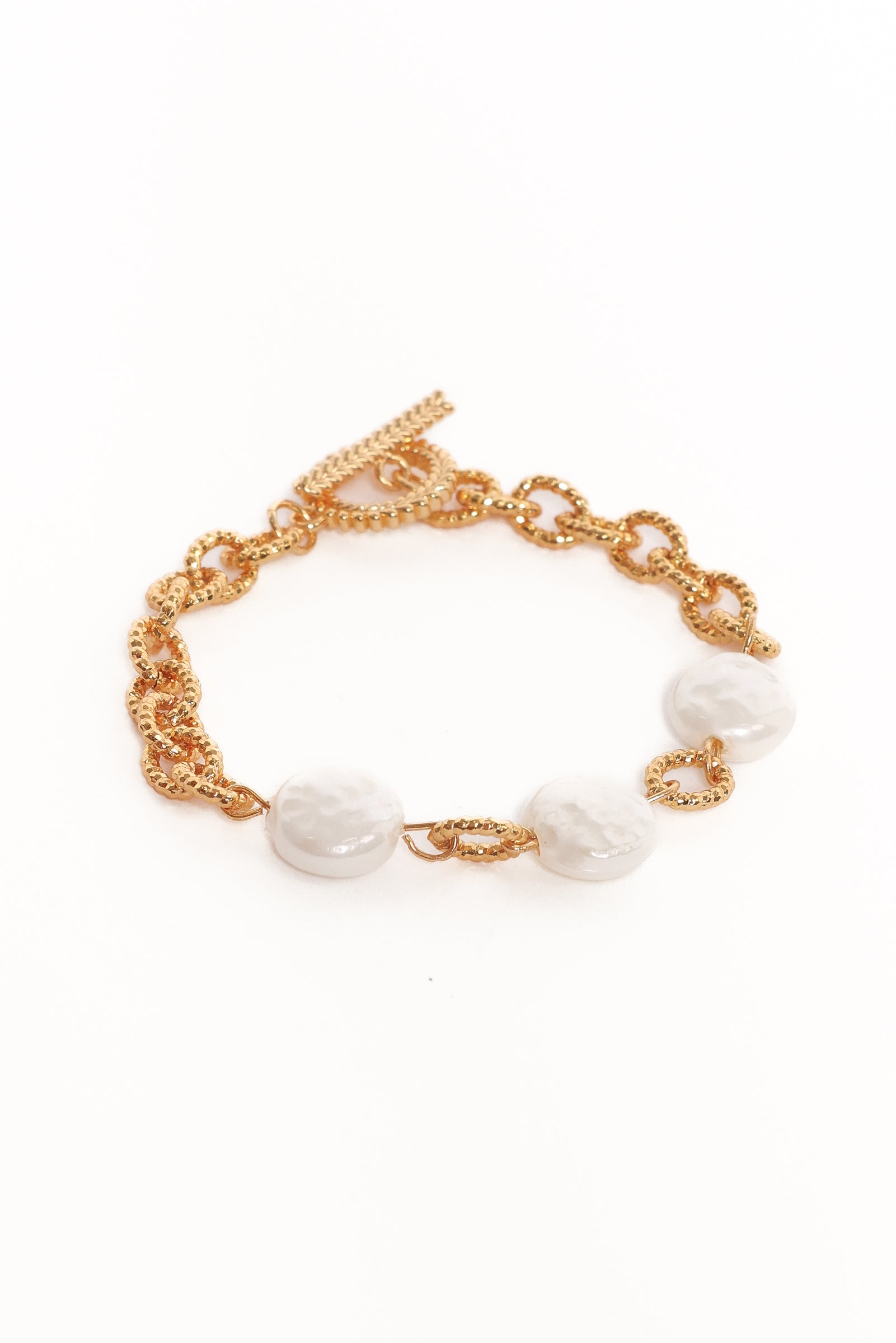ACCESSORIES Kai Bracelet - Gold/Pearl