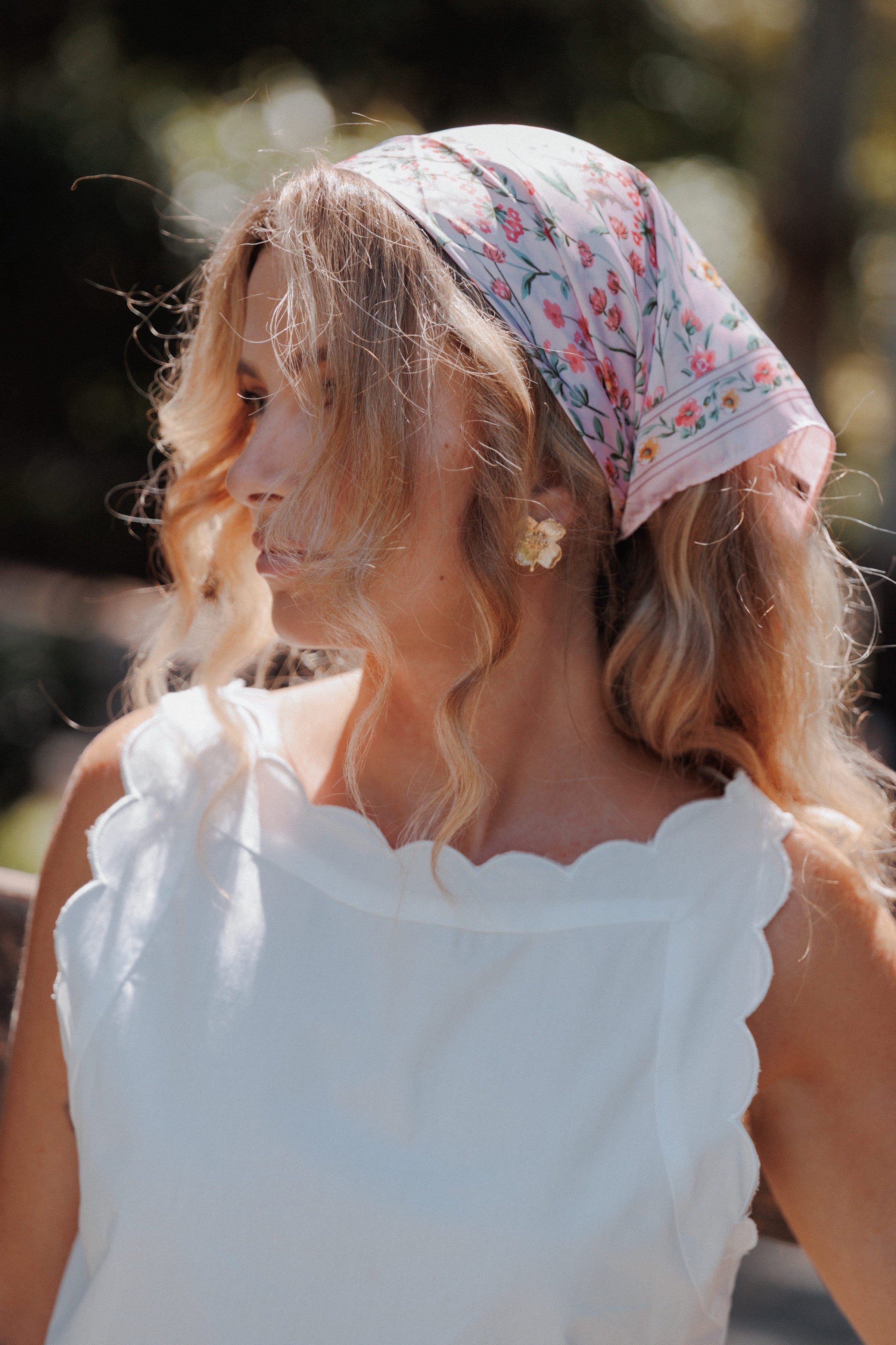 ACCESSORIES Kaylie Scarf - Pink Floral